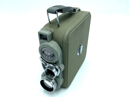 Eumig gray film camera - c3, with